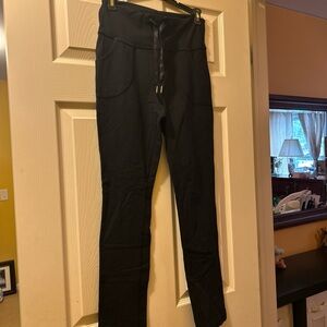 Black High-Waisted Pants